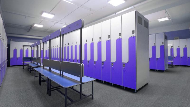 Шкафчики для раздевалок «Эстет»