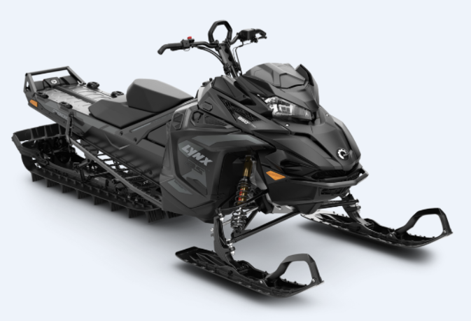 Снегоход LYNX Boondocker DS 3900 850 E-TEC DSHOT 64MM BLACK EDITION 2022
