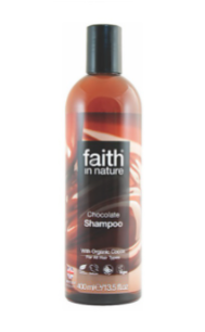 Натуральный шампунь Faith in nature для темных и черных волос с маслом Какао 400мл
