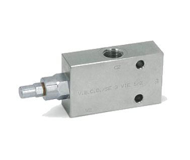 ТРЕХЛИНЕЙНЫЕ ТОРМОЗНЫЕ КЛАПАНЫ ОДНОСТОРОННЕГО ДЕЙСТВИЯ VBCD SE 3 VIE